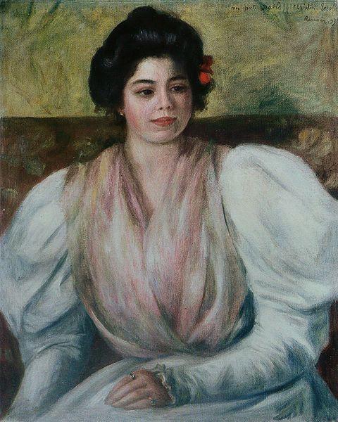 Pierre Auguste Renoir Christine Lerolle Sweden oil painting art